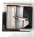 Пряжка 33754 нікель у чорний лак 24мм пряжка+наконечник, фото 2