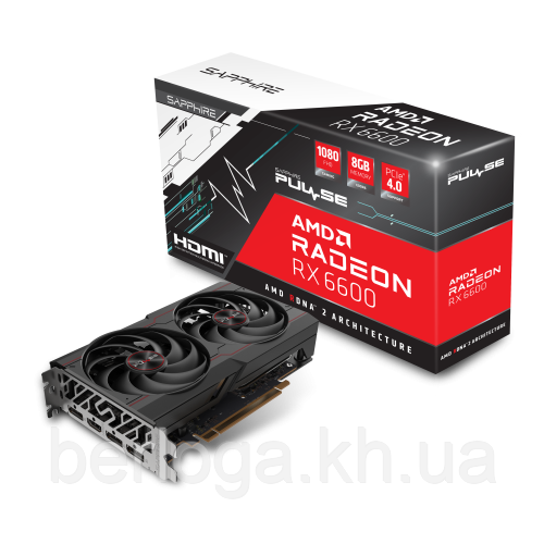Відеокарта Sapphire Radeon RX 6600 PULSE (11310-01)