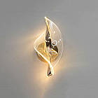 Світлодіодне LED бра 6 Вт з регульованою колірною температурою колір каркаса золотий D-F4962-1, фото 3