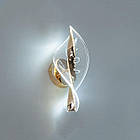 Світлодіодне LED бра 6 Вт з регульованою колірною температурою колір каркаса золотий D-F4962-1, фото 6