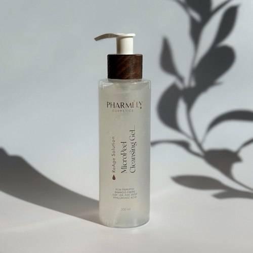 Очищуючий пептидний гель з частинками бамбука Pharmely MicroPEEL Cleansing Gel