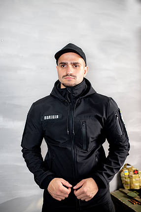 Куртка КОRКА softshell BASIC, gen1, чорна, фото 1