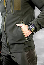 Куртка КОRКА softshell BASIC, gen1, олива, фото 5