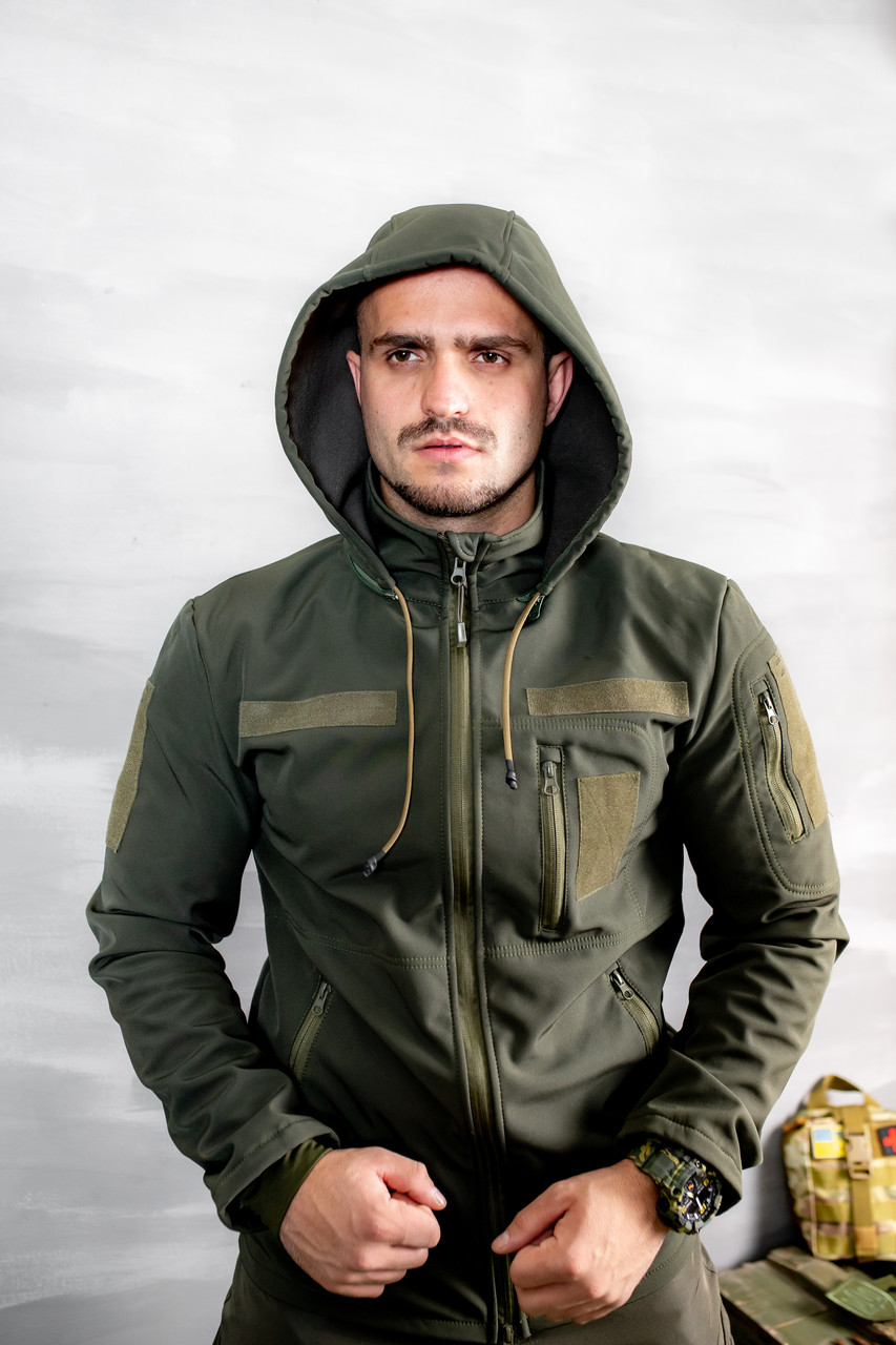 Куртка КОRКА softshell BASIC, gen1, олива