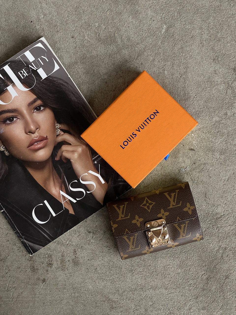 Жіночий гаманець Louis Vuitton коричневий з коробкою міні Луї Віттон, фото 1