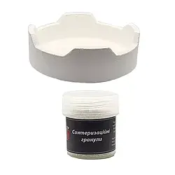 Лоток для синтезу цирконію 2.5 Д102 x H36 + Стружка для сінтезації цирконію 20 г