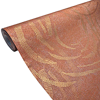 Шпалери вінілові 10,05 × 1,06 м Marburg 59224, теракотові для спальні, вітальні, кухні, коридору, ванної кімнати