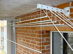 Сушарка 2 м.; 1,8 м.; 1,6 м.; 1,4 м.; 1,2 метри для білизни настінно-стельова посилена на 6 прутів