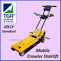 Мобільний гусеничний сходовий підіймач TGR JOLLY Standard Mobile Crawler Stairlift 130kg