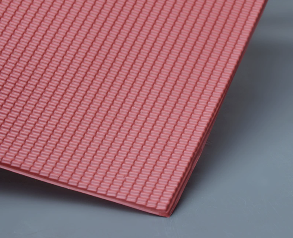 1:75 Імітація черепиці для моделювання та діорами червона 20*30 см, фото 1