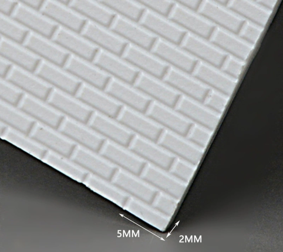 1:75 Імітація плитки 5*2 мм для моделювання та діорами 20*30 см, фото 1