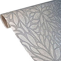 Шпалери вінілові 10.05 × 1.06 м Marburg 57316, сірі для спальні, вітальні, кухні, коридору, ванної кімнати