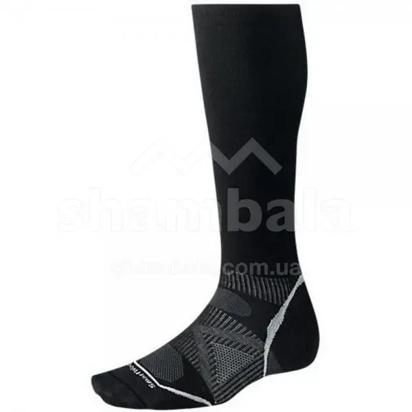 Шкарпетки чоловічі Smartwool PhD Ski Graduated Compression Ultra Light Black, р. M (SW SW001.001-M), фото 1