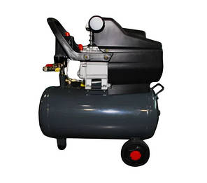 Поршневий повітряний компресор GTM KABM2024, 24 л, оливний, фото 2