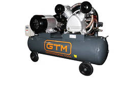 Поршневой воздушный компрессор GTM KC2090A-120L, 120 л, ременной