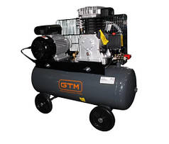 Поршневий повітряний компресор GTM KCH2070A-50L, 50 л, ремінний