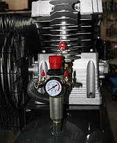 Поршневий повітряний компресор GTM KCH2090-200L, 200 л, ремінний, фото 3