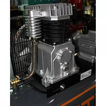 Поршневий повітряний компресор 100 л GTM KCH2070B-100L ремінний, фото 4