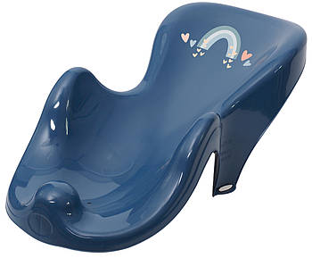 Гірка дитяча для купання антиковзка METEO navy