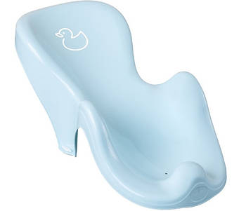 Гірка дитяча для купання антиковзка DUCK light blue