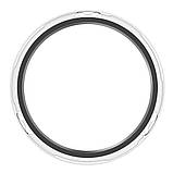 Безель металевий для смарт годинника Xiaomi Watch S3/S4 Silver-2 + захисне скло, фото 7