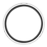 Безель металевий для смарт годинника Xiaomi Watch S3/S4 Silver-multicolor + захисне скло, фото 7