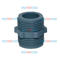 Ніпель 3/4 (пластик) Н-34 для з'єднання шланга пральної машини (000029847)