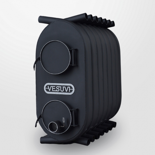 Піч булер'ян до 1800 м³ тип 07 VESUVI 64 кВт (600 х 1500 х 1320 мм) класичний, фото 1