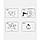 Настінні гачки 4 шт, гачки для рушників чорні, самоклеючі гачки для ванної лофт 24649, фото 4