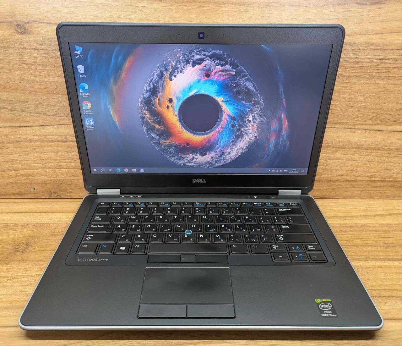 Б/в Ноутбук Dell Latitude E7440 14" 1366x768| Core i5-4300U| 8 GB RAM| 240 GB SSD| HD 4400