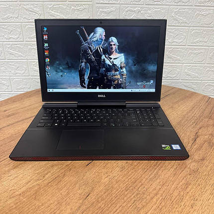 Б/в Ігровий ноутбук Б-клас Dell Inspiron 15 Gaming 7567 15.6" 1920x1080| i5-7300HQ| 8GB RAM| 1000GB SSD| GTX 1050 4GB, фото 1