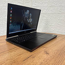 Б/в Ігровий ноутбук Б-клас Dell Inspiron 15 Gaming 7567 15.6" 1920x1080| i5-7300HQ| 8GB RAM| 1000GB SSD| GTX 1050 4GB, фото 4
