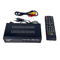 Приставка тюнер T2 Star HD Sat DVB-T8000 USB HDMI RCA чорний