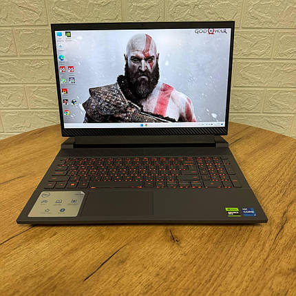Б/в Ігровий ноутбук Б-клас Dell G15 5530 15.6" 1920x1080| i7-13650HX| 16GB RAM| 1000GB SSD| RTX 4060 8GB, фото 1