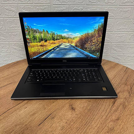 Б/в Ноутбук Б-клас Dell Precision 7730 17.3" 1920x1080| i7-8850H| 32GB RAM| 512GB SSD NVMe| Quadro P4200 8GB, фото 1