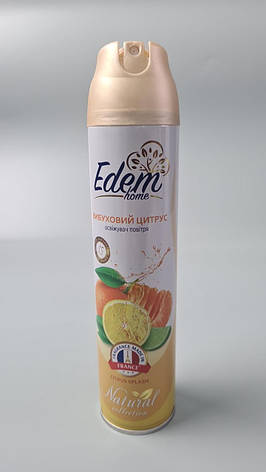 Освіжувач повітря EDEM HOME "Вибуховий цитрус" 300мл Explosive citrus (1 шт), фото 1