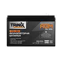 Акумуляторна батарея 12В 12Аг Trinix 12V12Ah/20Hr AGM свинцево-кислотна (44-00033), фото 3