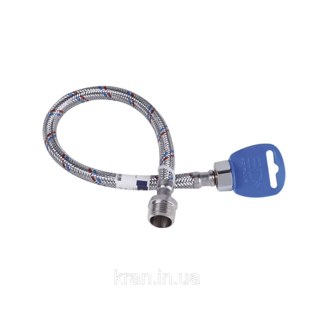 Гнучка підводка для води SD Plus 40 см ГШ SD398W40, фото 1