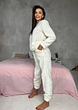 Тепла жіноча піжама, фото 3
