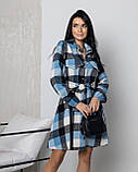 Стильна тепла сукня у клітку, фото 10