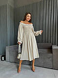 Елегантна жіноча сукня, фото 3