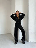 Жіночій спортивный костюм з якісного велюру, фото 2