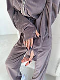 Жіночій спортивный костюм з якісного велюру, фото 10