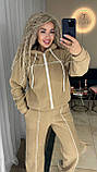 Жіночій теплий костюм на флісі, фото 3