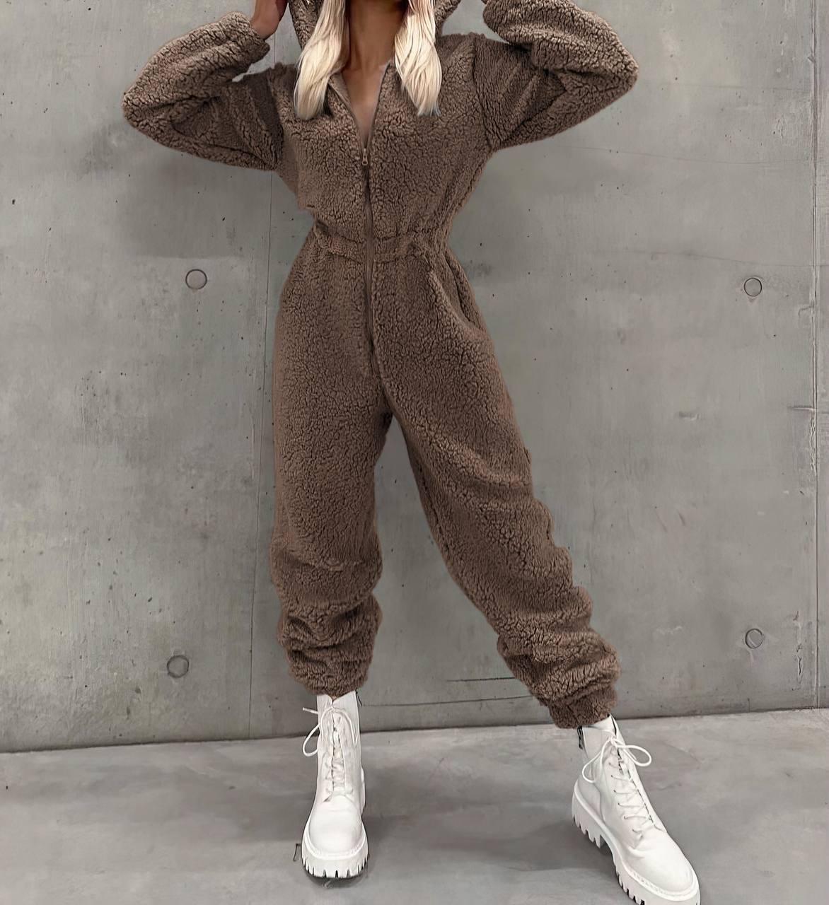 Жіночій теплий комбінезон, фото 1