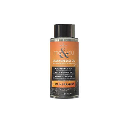 Масажне масло Sensuva Me&You - Lust in Paradise (Lemon, Ginger, Orange, Vanilla & Sugar) 59 мл, фото 1