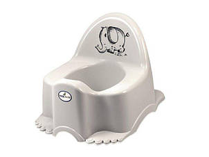 Горщик дитячий з музикою Elephant grey