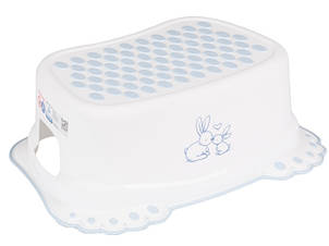 Сходинки дитячі антиковзкі  у ванну Bunny white