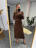 Тепла жіноча ангорова сукня, фото 4