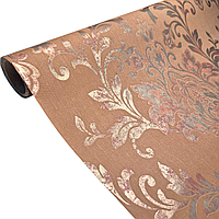 Шпалери вінілові 10.05 × 1.06 м Marburg 31522, теракотові для вітальні, кабінету, кафе, коридору